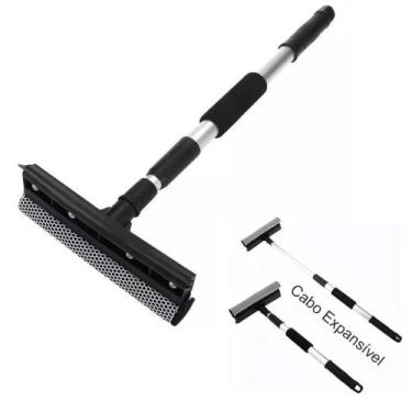 Imagem de Rodo Mágico Limpa Janelas Vidros Telescópico 96 Cm - Oem