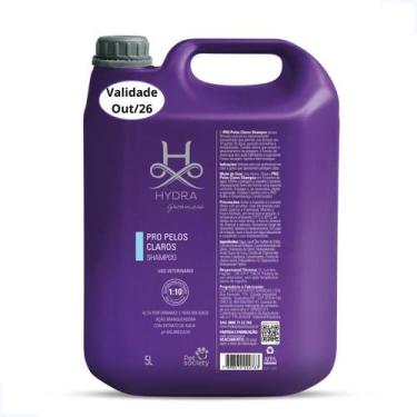 Imagem de Shampoo Hydra Groomers Pro Pelos Claros Pet Society 5 Litros para Cães