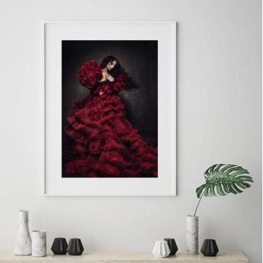 Imagem de Quadro Umbanda Pomba Gira Sete Saias - 60x48cm - Quadros On-line, Made