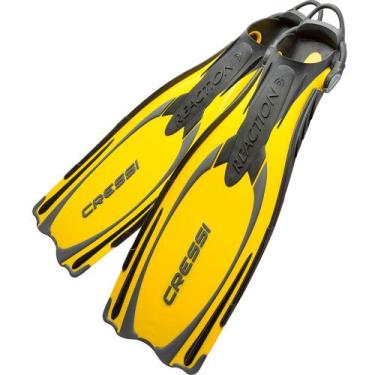 Imagem de Nadadeira de Mergulho Cressi Reaction EBS, 39-41, Amarelo