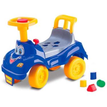 Imagem de Veículo para Bebê Totokinha Classica Azul - Cardoso TOYS, Azul, Totoki