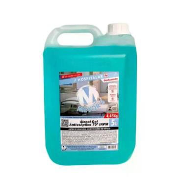 Imagem de Álcool em Gel Perfumado 70 Inpm Meyors 5L