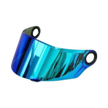 Imagem de Viseira Multicolorida para Capacete de Motocicleta LS2 FF358, Azul