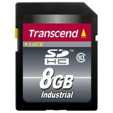 Imagem de Cartão de Memória SD Transcend 8GB Industrial TS8GSDHC10I