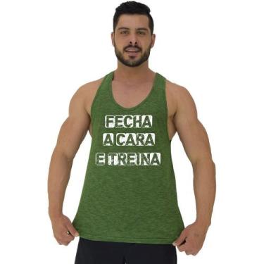 Imagem de Regata Menos Cavada Masculina MXD Conceito Fecha A Cara E Treina, EGG,