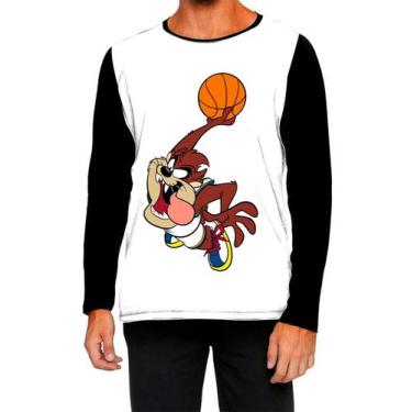 Imagem de Camiseta Manga Longa Ads Taz mania looney tunes 2 - Fabriqueta, M