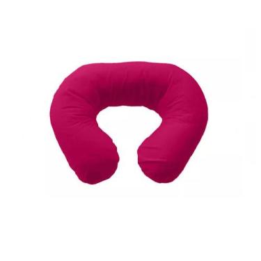 Imagem de Almofada de Amamentação Formato U  Happy Line, Fúcsia