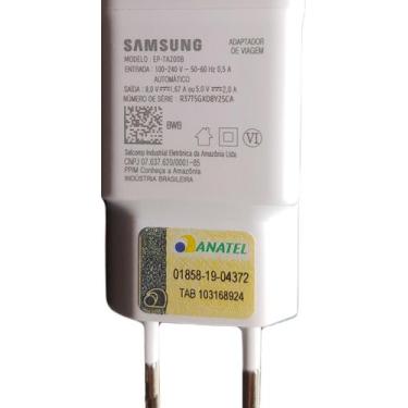Imagem de Fonte Carregador Turbo Samsung Original - Branco
