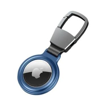Imagem de Suporte De Chaveiro Magnético De Metal Anti-perda Para Apple Airtag Pe