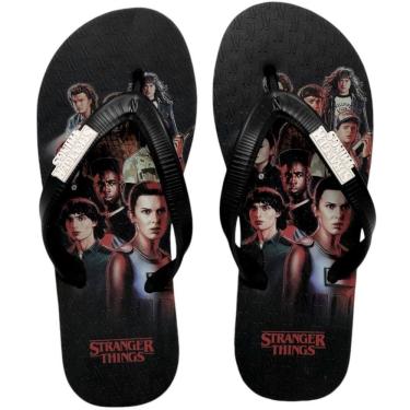 Imagem de Chinelo de Dedo Netflix x Stranger Things Elenco Coca-Cola