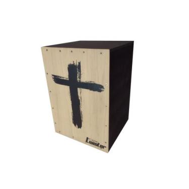 Imagem de Cajon Twister Reto Acústico, CRUZ