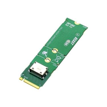 Imagem de YIBAISI NVME M.2 M chave para adaptador OCuLink para OCULINK GPU Dock PC Laptop para placa de vídeo externa adaptador conversores de alta velocidade, aprox. 2,3 x 8 cm, como nas imagens