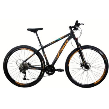 Imagem de BICICLETA ARO 29 RINO EVEREST TRAS. ALIVIO - 27V - 1.0 (PRETO/LARANJA, 15)