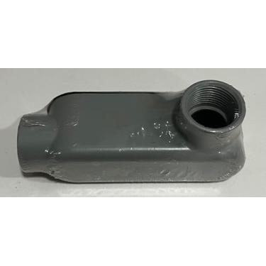 Imagem de Centaur WI LL100 Centaur 2,5 cm TIPO "LL" Corpo de conduíte EMT de alumínio com tampa e junta (1 unidade)