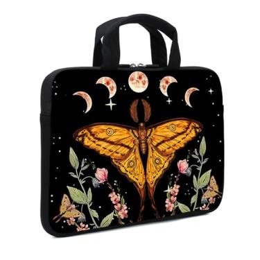 Imagem de ARIYIDA Bolsa de transporte para laptop de 15 polegadas, capa para Chromebook, notebook, Ultrabook, capa para tablet, capa de neoprene para Apple MacBook (RYD15-09)