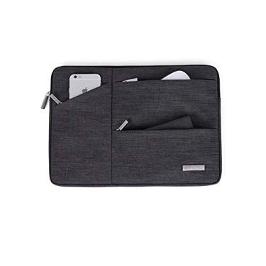 Imagem de Bolsa Breifcase de viagem de trabalho para Google Pixel Slate 12.3 / Samsung Galaxy Book2 12 / Lenovo Miix 630 / Miix 520 12.2 / ThinkPad X1 Tablet G3 13 / Asus Transformer 3 12.6 (preto)