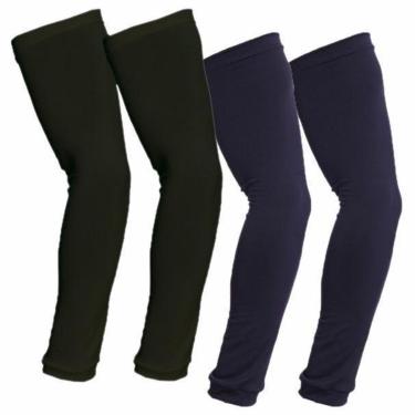 Imagem de Kit 2 Pares de Manguitos Proteção Solar Unissex-Unissex