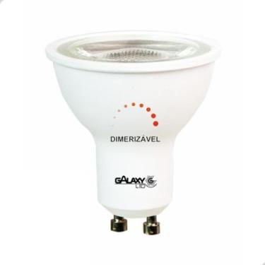 Imagem de Lâmpada Led Dicroica Mr16 7W Gu10 Branca Amarela Dimerizável - GalaxyL