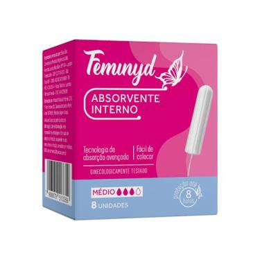 Imagem de Absorvente Feminyd Interno Médio 8 Unidades