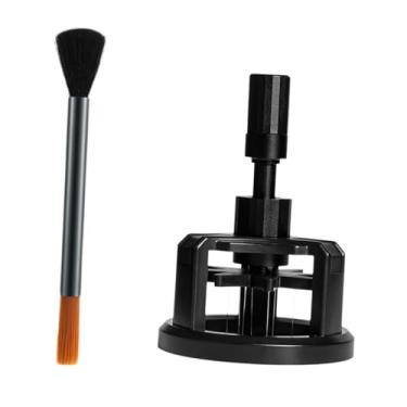 Imagem de ＫＬＫＣＭＳ Distribuidor tipo com escova de cabeça dupla, acessórios para café expresso, agitador manual para cafeteria, presentes para casa, 58mm