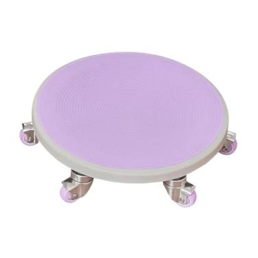 Imagem de simhoa Rolo da roda da roda abdominal Rolo abdominal Roller AB Exercício Disco para treino, Roxo