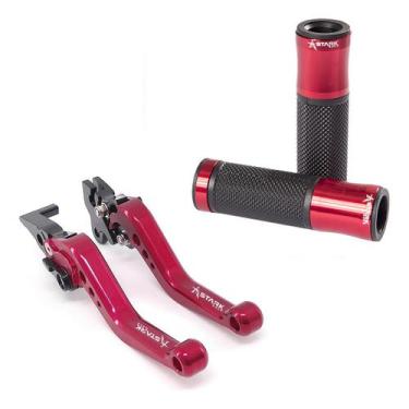 Imagem de Manete Manopla  Esportivo Stark Race Ninja 250 300 400 Z300 - NoBrand,