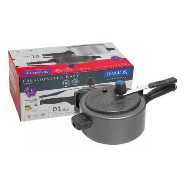 Imagem de Panela De Pressão Ramos Pressionela Baby 3.0l - Grafite