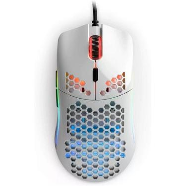 Imagem de Mouse Gamer Glorious Model O Minus RGB - Glossy (com Fio), branco