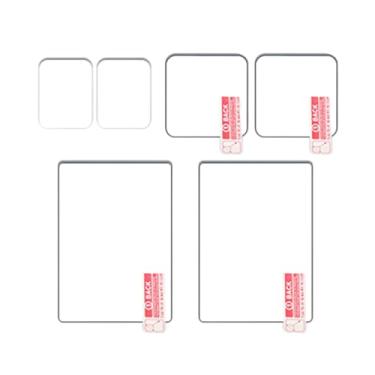 Imagem de DBEIXIWEI Película de vidro temperado antipoeira com 6 películas protetoras de tela frontal com adesivos de remoção de poeira para Insta 360 Ace Pro