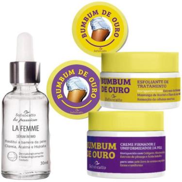 Imagem de Sérum intimo Skintimate e Esfoliante e firmador Bumbum Ouro - Sofistic