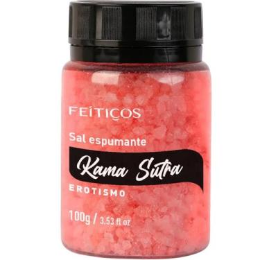 Imagem de Sal De Banho Espumante Kama Sutra Erotismo 100g - Feitiços