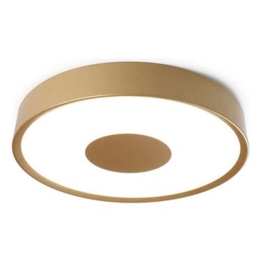 Imagem de Plafon Com Led Metal E Dourado 24W Spot Line
