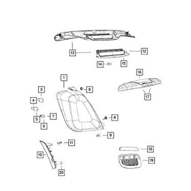 Imagem de Mopar L0007528 BULBO