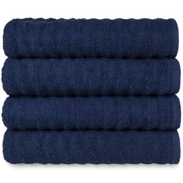 Imagem de Kit 4 Toalhas Banhão Gigante Super Absorção Macia - Ocean - Central To
