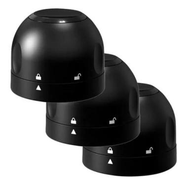 Imagem de Kit 3 Tampa A Vácuo Para Vinho Champanhe Cerveja Rolha - Clink