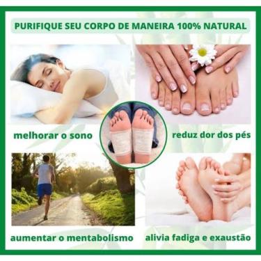 Imagem de 20 adesivos relaxantes para os pés. - M&M