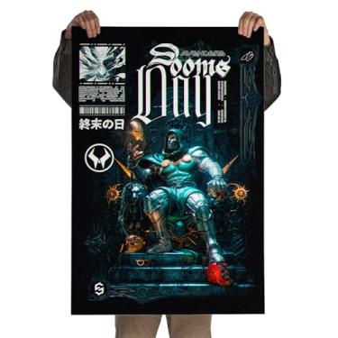 Imagem de Poster Autoadesivo 60x90cm Avengers Doomsday, Vingadores, Marvel, MCU, Doutor Destino