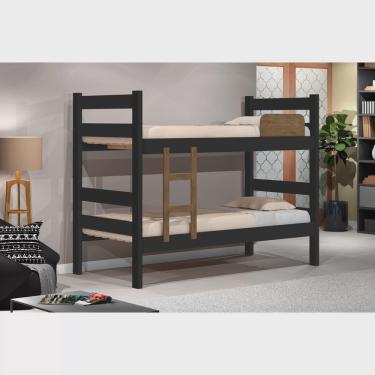 Imagem de Beliche Solteiro em mdf 198cm x 92,5cm Prisma