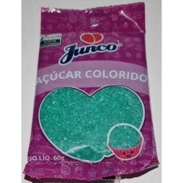 Imagem de Açúcar Colorido Verde 60g Junco