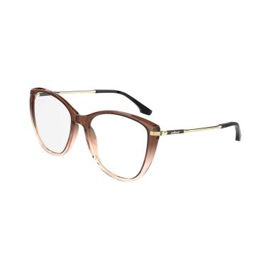 Imagem de Armação De Óculos Colcci Tati C6159f0858 Marrom Translúcido Degradê