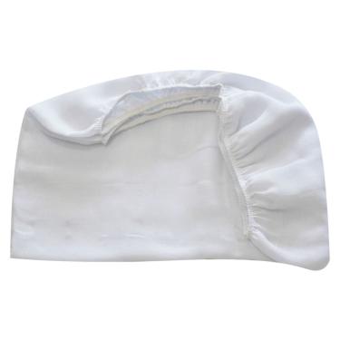 Imagem de Fralda De Trocador Em Algodão Branco Com Elástico