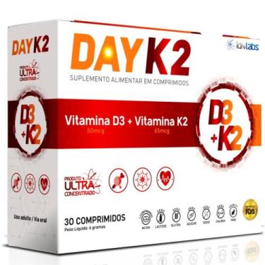 Imagem de Suplemento DAY K2 (Vitamina D3 + K2) - 30 CPDs - IDNLABS, Sem Sabor