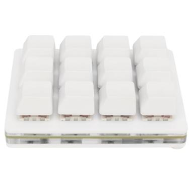 Imagem de Teclado de Jogos Mecânicos Hot Swappable Macro LED Teclado Red Switch Abs White para Jogadores