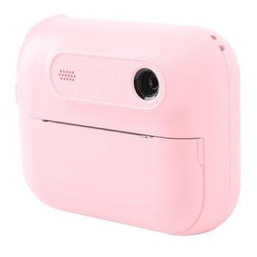 Imagem de Câmera Digital de Impressão Instantânea 48MP Com 1080p HD, 6x Zoom, Gravuras Pretas e Brancas DIY, Mp3 Player, Jogos, Câmera Fofa para Crianças Aniversário ou Natal (Pinkish)
