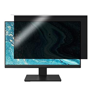 Imagem de HXLXWUSC Painel de filtro de tela de privacidade, antiarranhões, película protetora de computador, monitor de quadro, proteção de confidencialidade de dados, 18-32 polegadas, para escritório (20/22