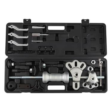Imagem de maXpeedingrods Conjunto de extrator de martelo deslizante de 10 vias, rolamento do cubo da roda dianteira e conjunto de extrator de removedor de eixo da roda traseira
