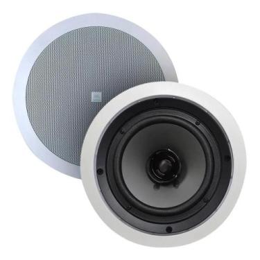 Imagem de Par Caixas De Embutir Arandela JBL 6FR2R Redonda 50W - SELENIUM