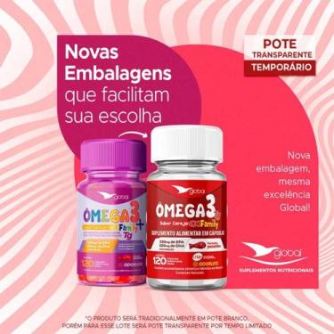 Imagem de Ômega Selo IFOS 3 TG Family 33 EPA22 DHA  120 Cáps Formato Peixinho - 