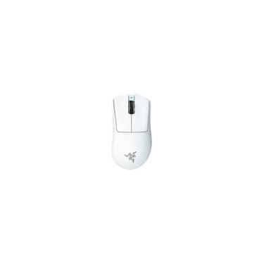 Imagem de Mouse Gamer Sem Fio Razer DeathAdder V3 Pro, Ergonômico, Branco - RZ0104630200