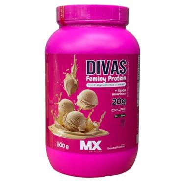 Imagem de Suplemento Alimentar Whey Divas Feminy Protein 900g - Divas Bumbum Plus (900g, Baunilha Premium)